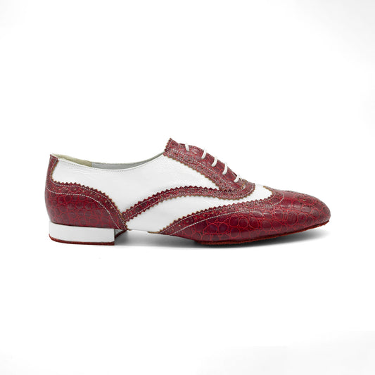 Twist de Épρνο Ανoca – Κλασικομοντέδρικό Παπούτσι με Διχρωμία – Χειροποίητο Statement με Retro Στιλ CatherineStella