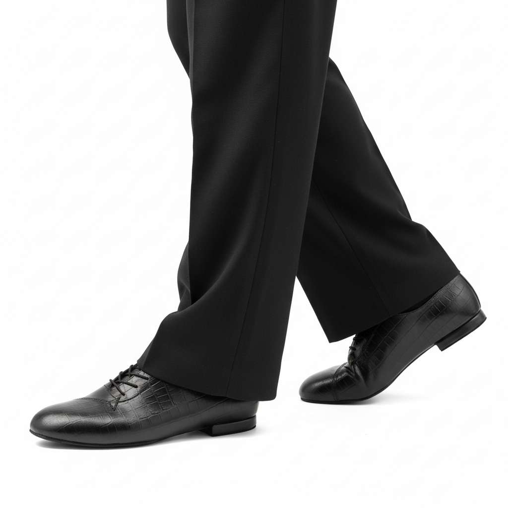 Leonardo – Ανδρικά Χορευτικά Μαύρα Tango Παπούτσια CatherineStella