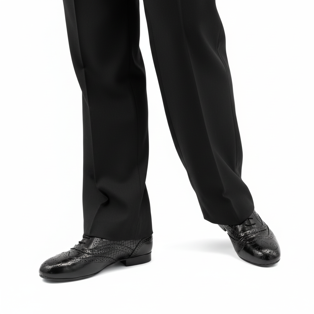 Tango Shadow – Ανδρικό Tango Παπούτσι Μαύρο Λουστρίνι με Κόκκινη Καστόρι Σόλα CatherineStella