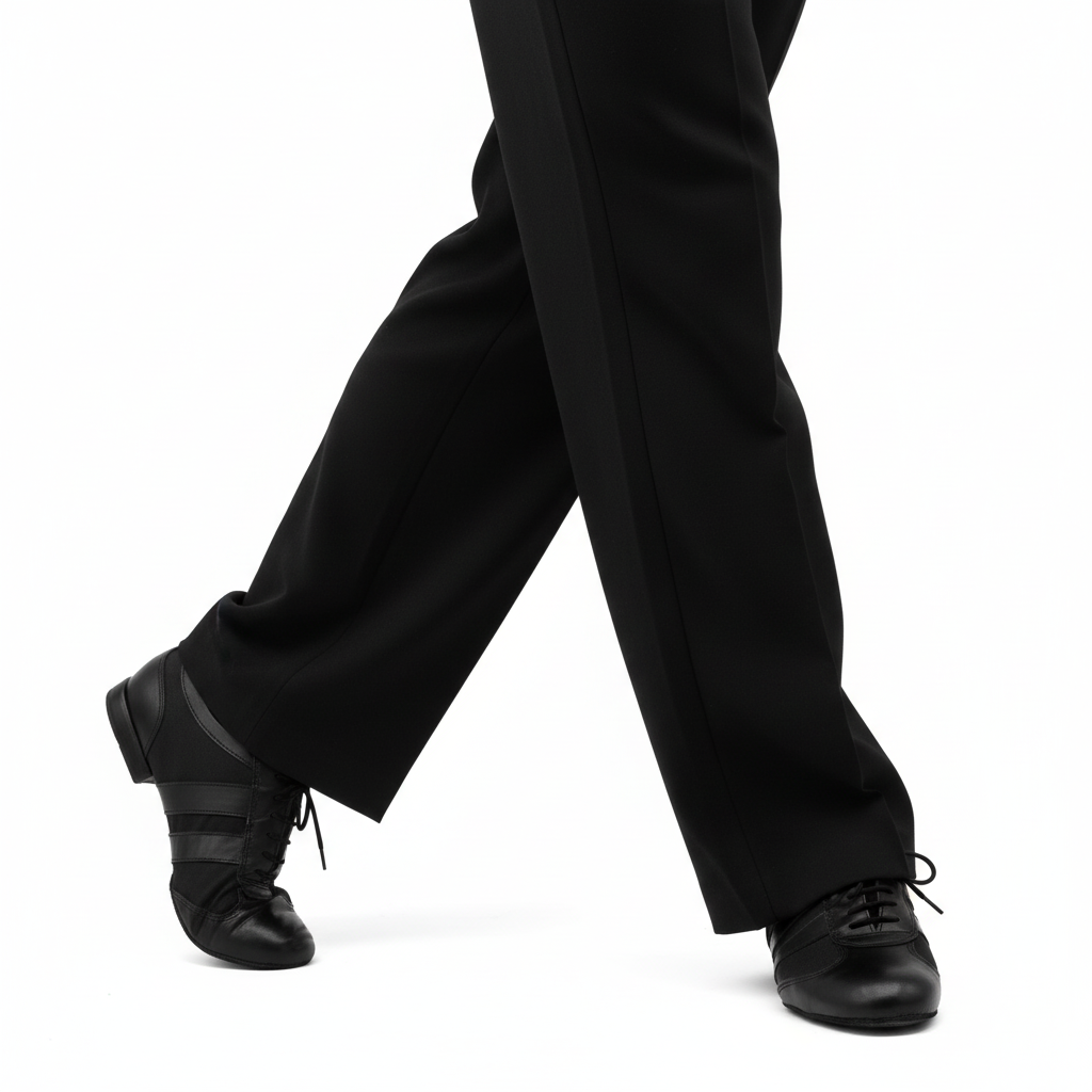 Hermes – Ανδρικό Casual Tango Παπούτσι με Μαύρο Ματ Δέρμα & Ύφασμα CatherineStella